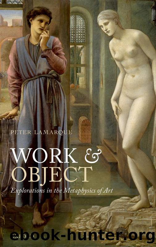 Work and Object by Peter Lamarque;