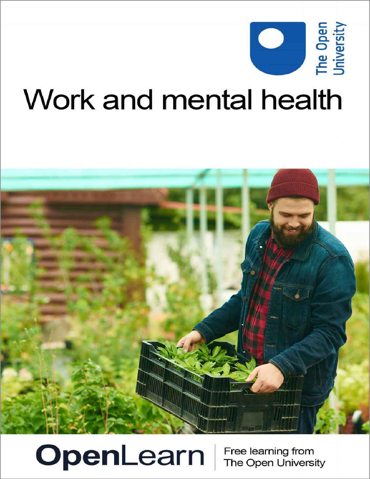 Work and mental health by The Open University