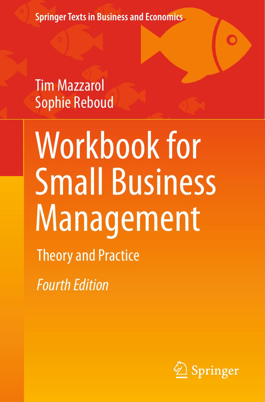 Workbook for Small Business Management: Theory and Practice by Tim Mazzarol Sophie Reboud