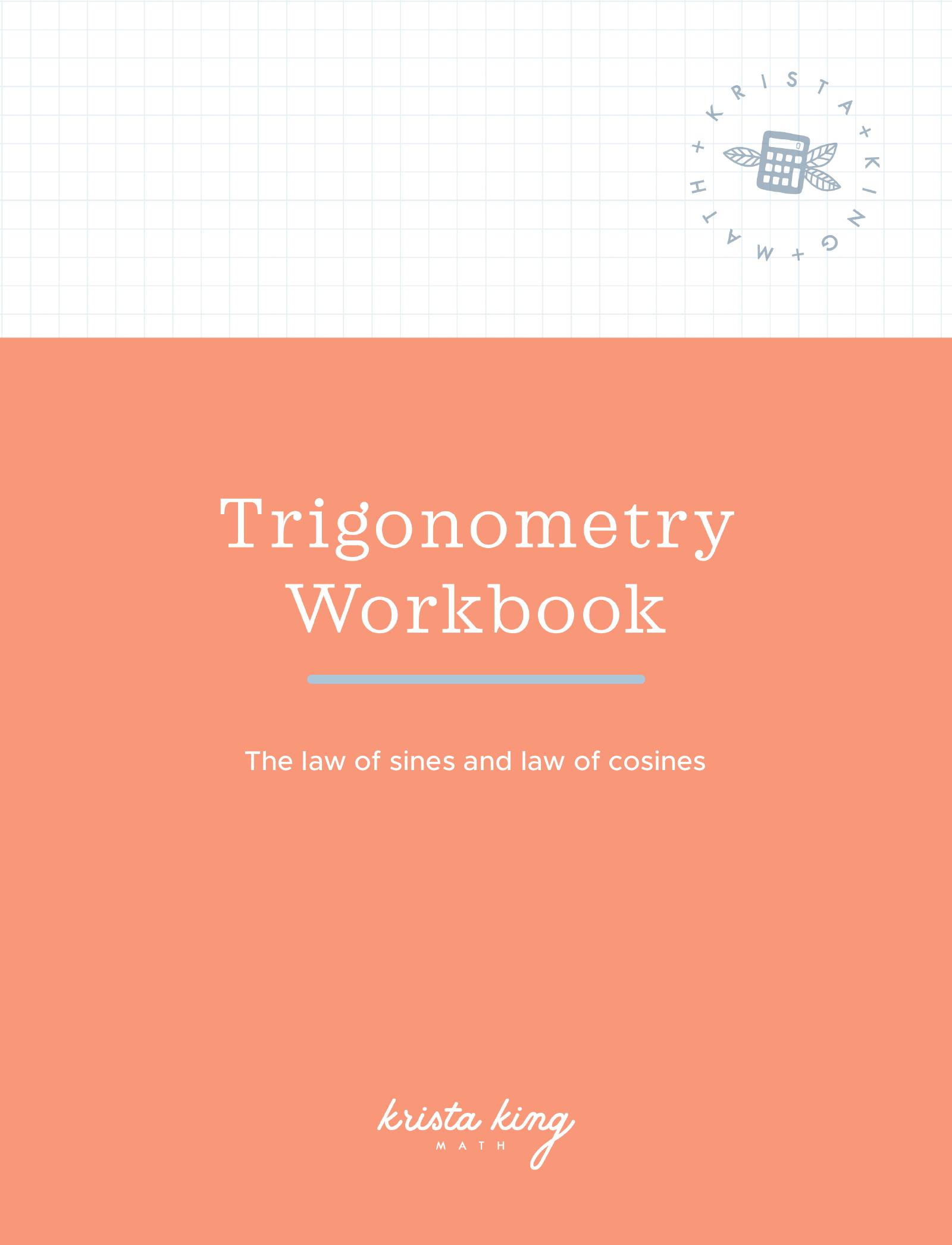 Workbook.the law of sines and law of cosines.pdf by Unknown