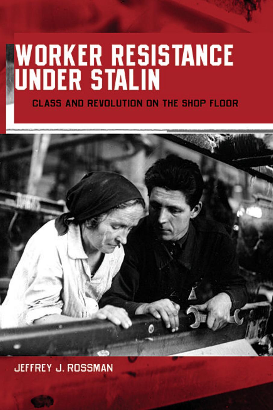 Worker Resistance Under Stalin: Class and Revolution on the Shop Floor by Jeffrey J Rossman