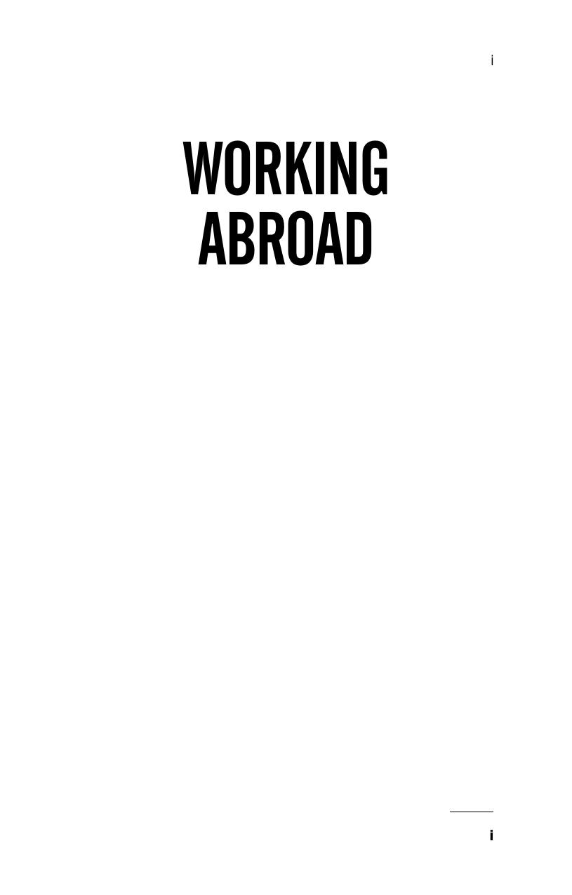 Working Abroad: The Complete Guide to Overseas Employment [With CD-ROM] by Jonathan Reuvid