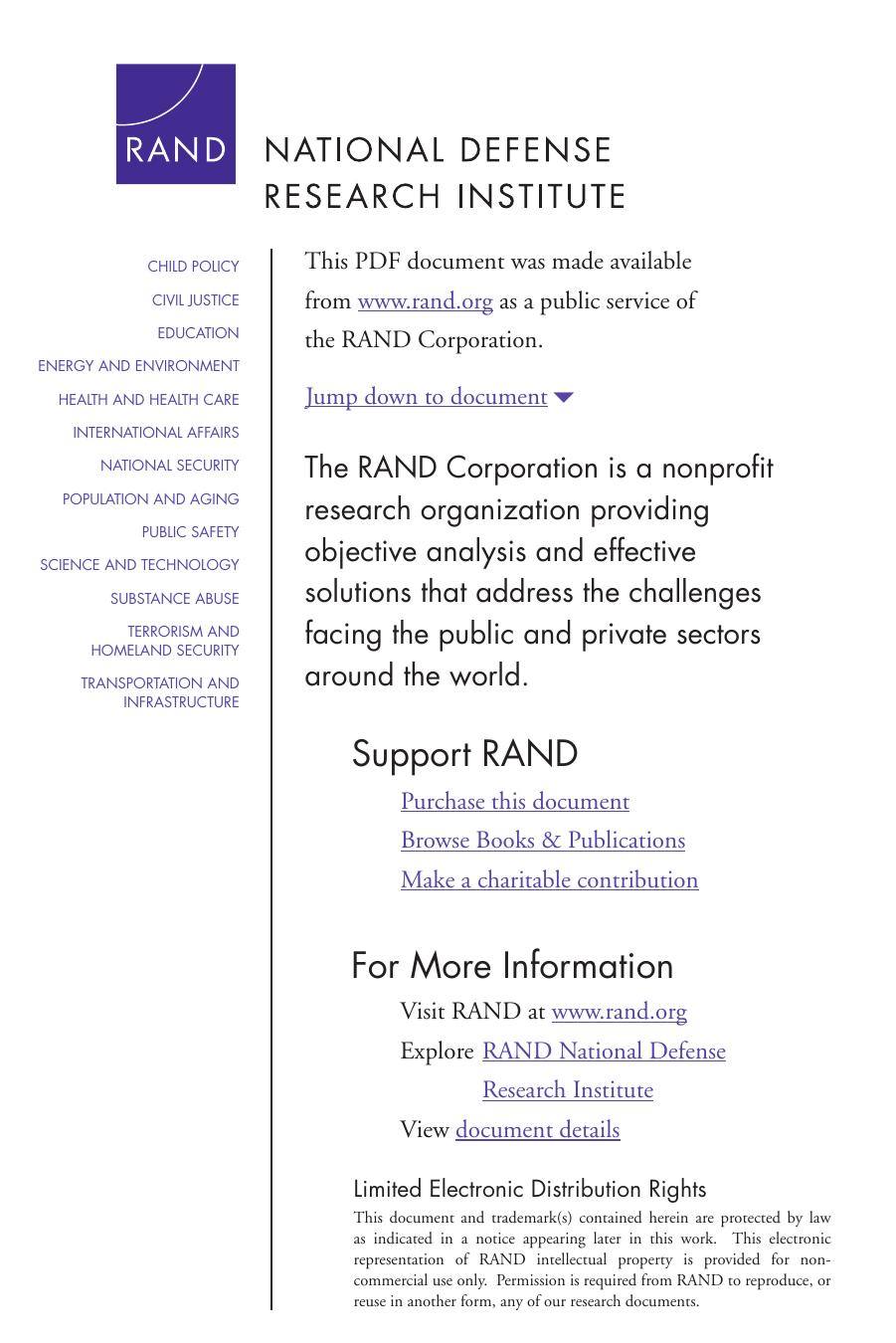 Working Around The Military: Challenges To Military Spouse Employment And Education by Margaret C. Harrell Nelson Lim Laura Werber Castaneda Daniela Golinelli