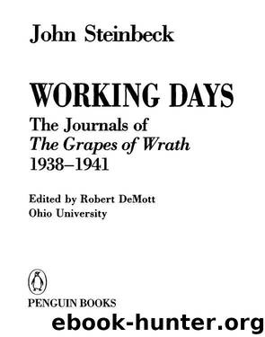 Working Days by John Steinbeck