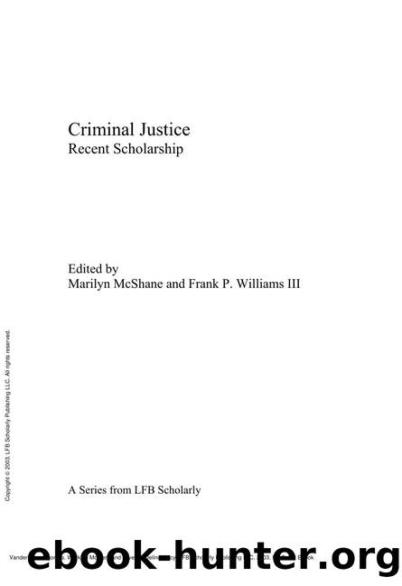 Working Mothers and Juvenile Delinquency by Thomas Vander Ven