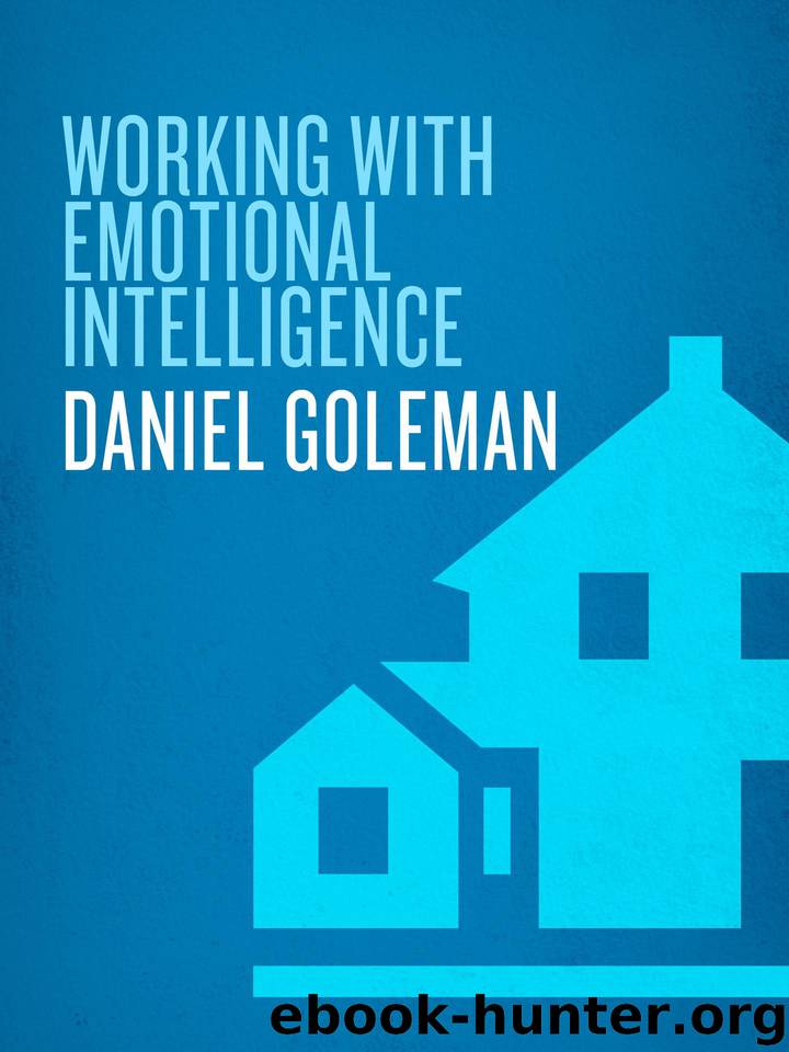Working With Emotional Intelligence by Daniel Goleman