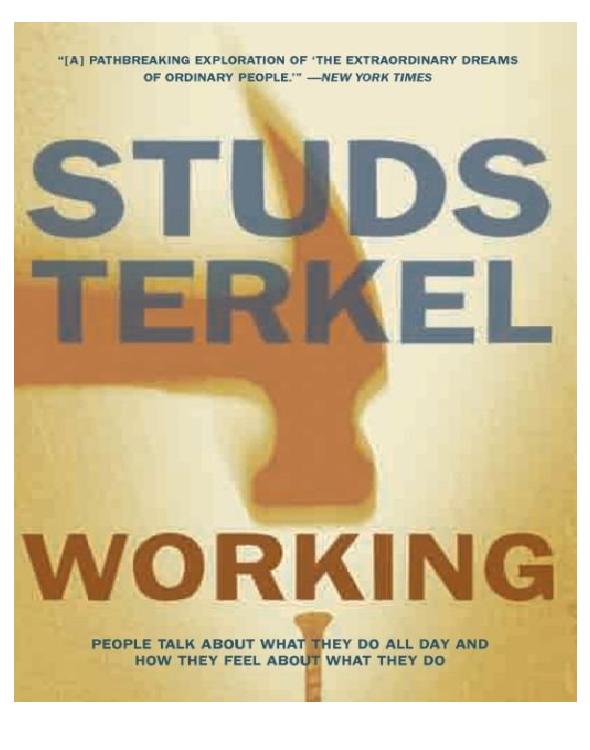 Working by Studs Terkel
