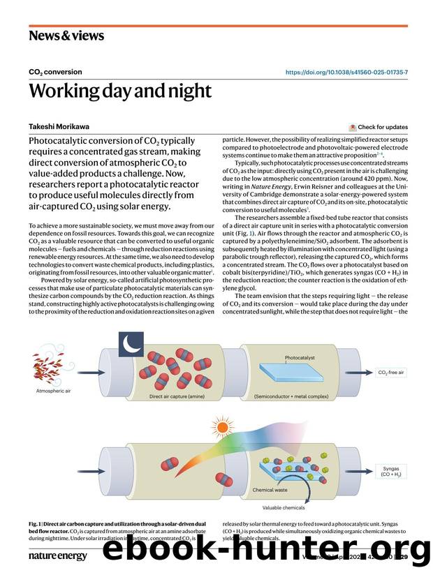 Working day and night by Takeshi Morikawa