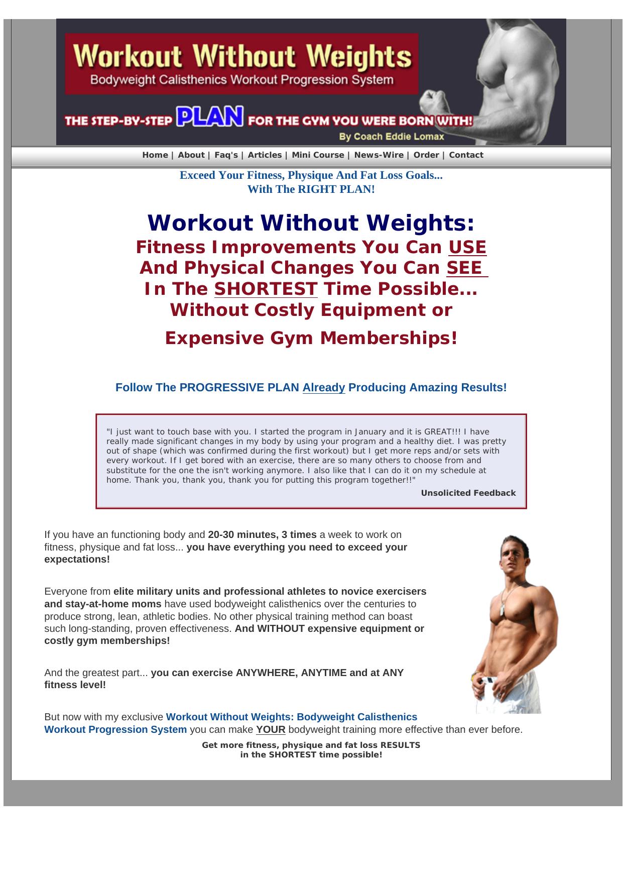 Workout Without Weights. by Best of Kuszter's Collection