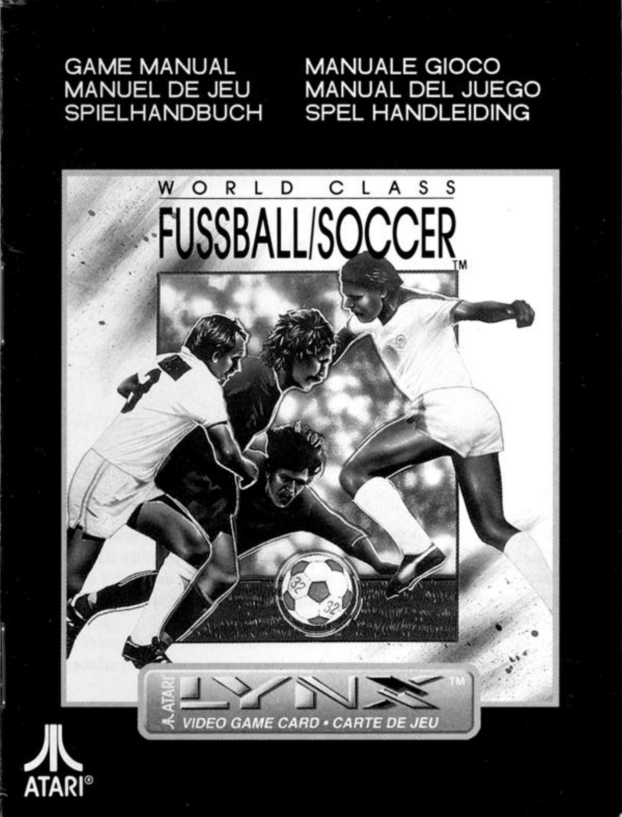 World Class Fussball Soccer by Unknown