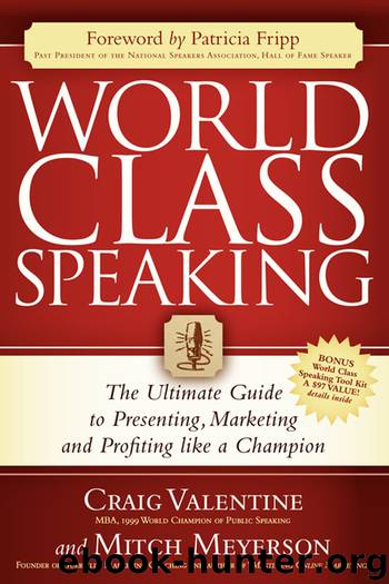 World Class Speaking by Craig Valentine