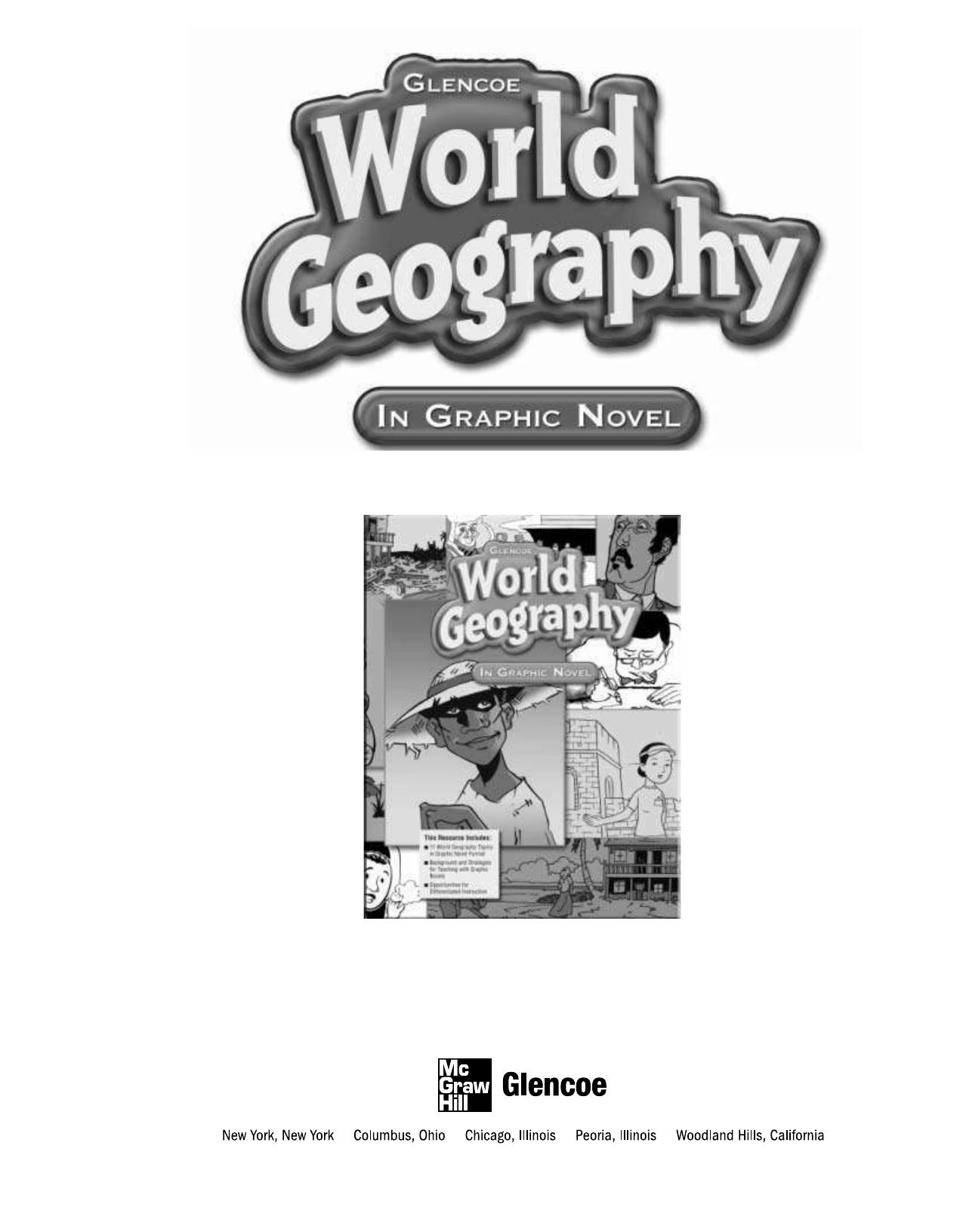 World Geography In Graphic Novel by Glencoe/McGraw-Hill