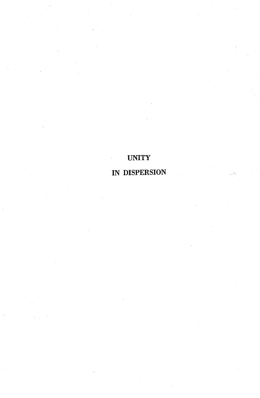 World Jewish Congress by Unity In Dispersion; An History of the World Jewish Congress