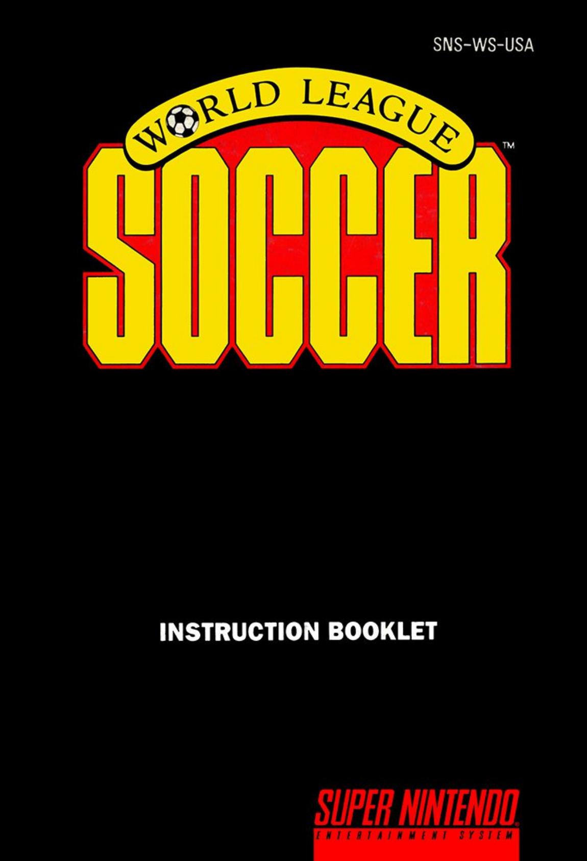 World League Soccer (USA) by Jonathan Grimm