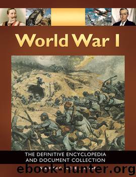 World War I, 5 Volumes by Spencer Tucker