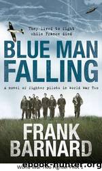 World War Two Fighter Pilot 1.Blue Man Falling by Frank Barnard