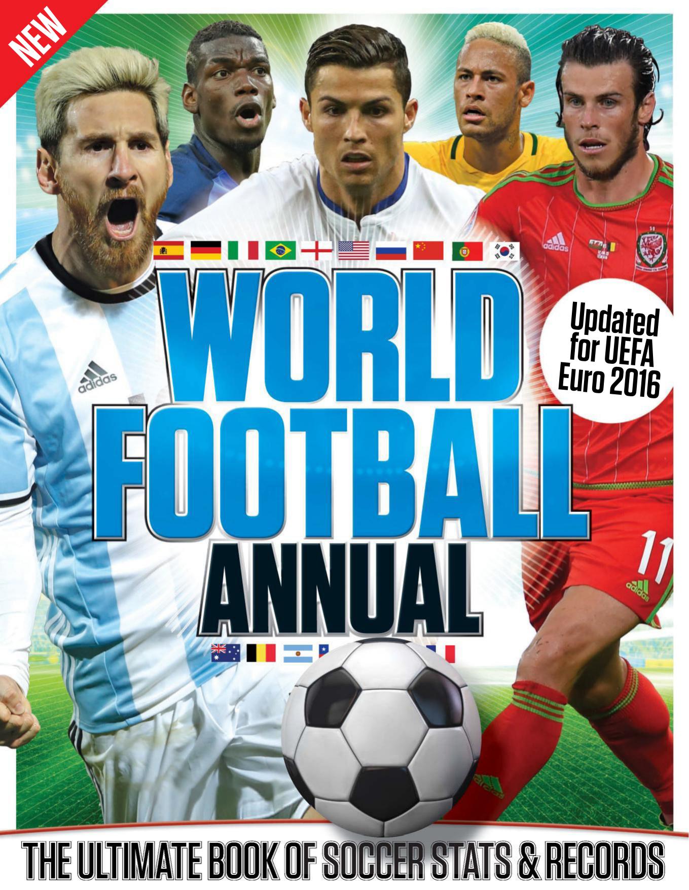 World football annual : the ultimate book of soccer stats & records by Radnedge Keir