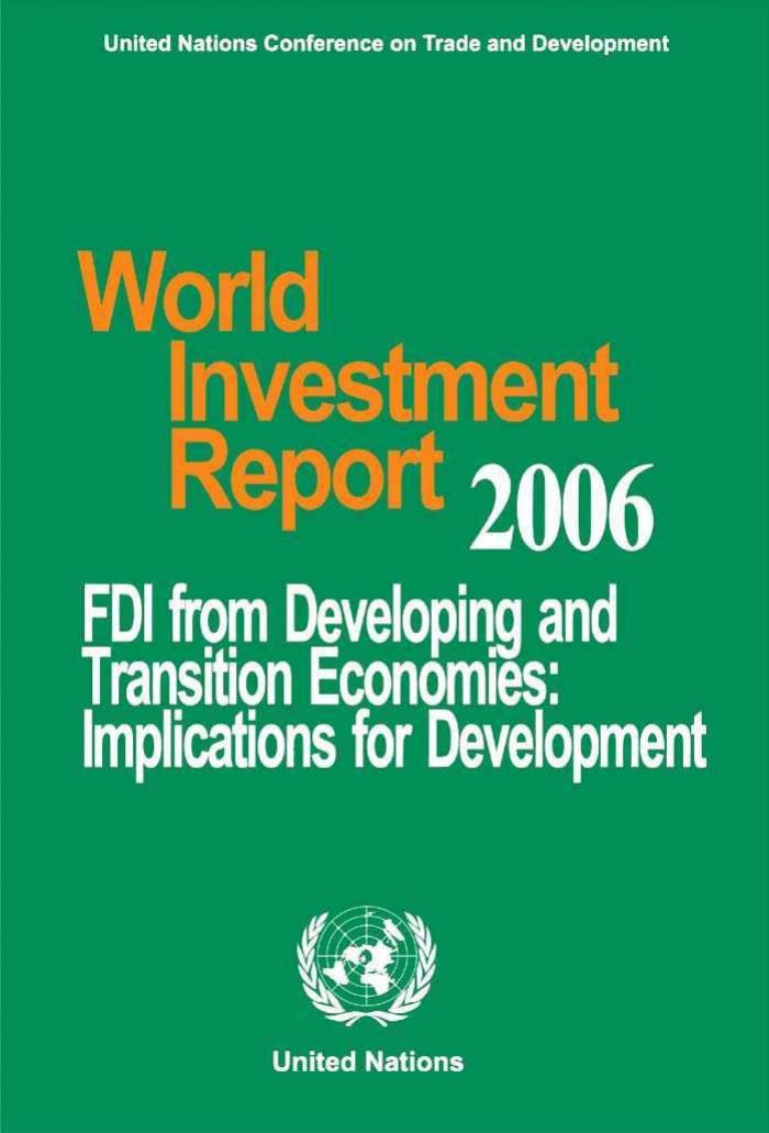 World investment Report 2006 by United Nations Conference on Trade and Development