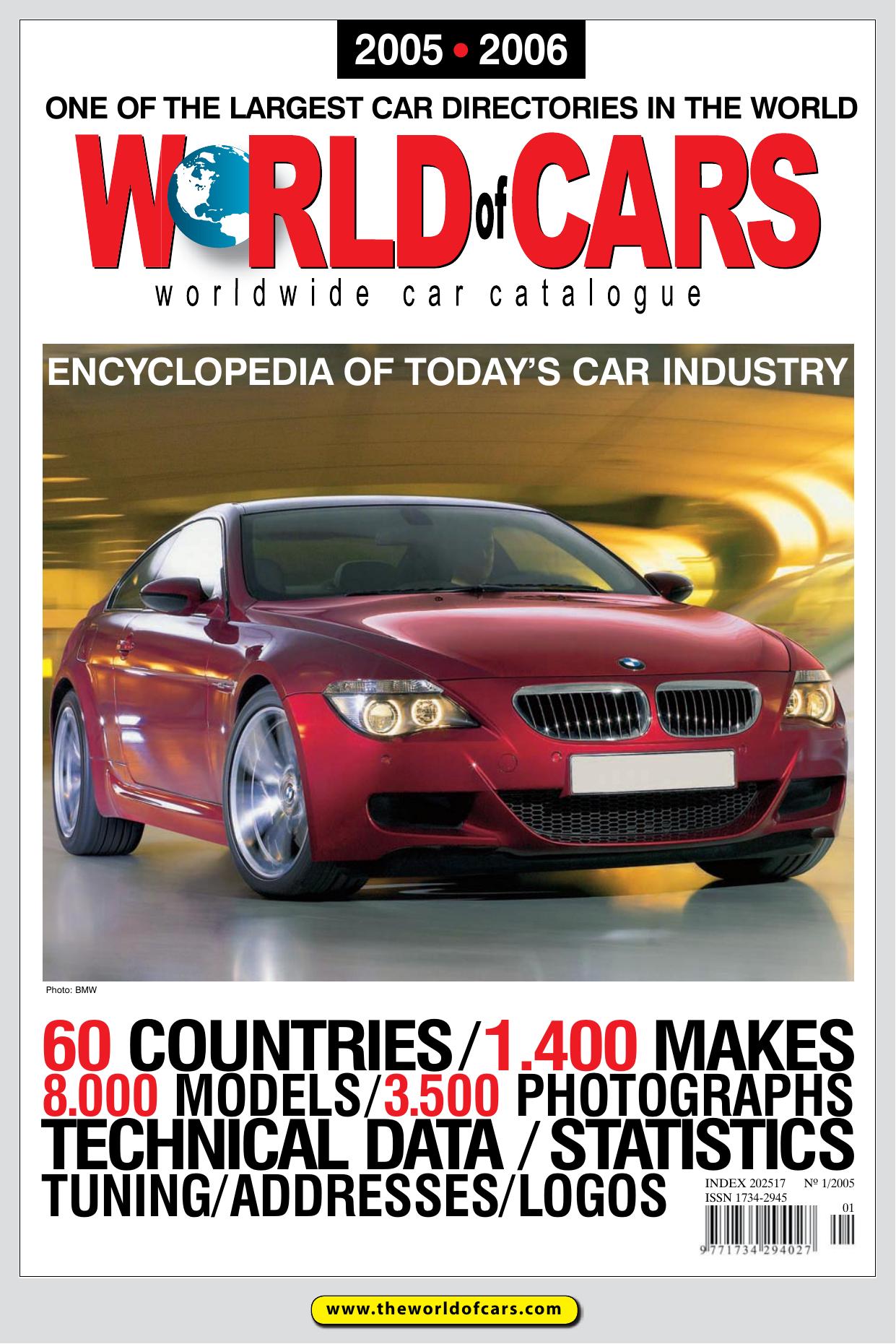 World of Cars (2005 No.01) by Media Connection (2005)(PDF) English
