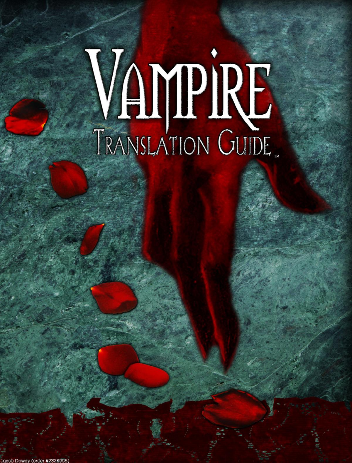 World of Darkness: Vampire: Translation Guide by White Wolf Publishing