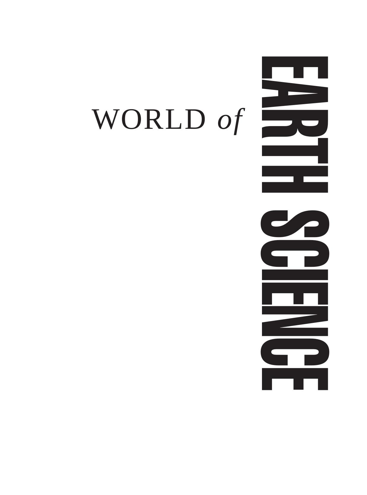 World of Earth Science: 002 M-Z by K. Lee Lerner