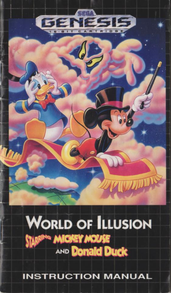 World of Illusion Starring Mickey Mouse & Donald Duck I Love Mickey & Donald (U) v2 by Unknown