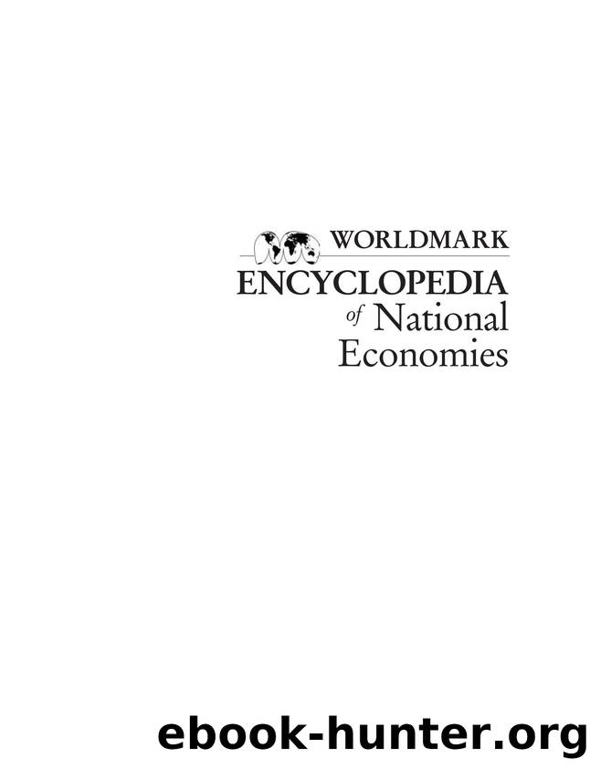 Worldmark Encyclopedia of National Economies - Vol. 2 by Americas