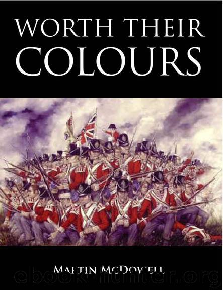 Worth Their Colours (105th Foot. The Prince of Wales Own Wessex Regiment.) by McDowell Martin