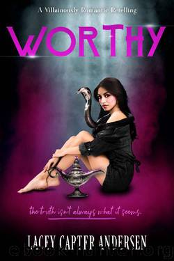 Worthy: A Contemporary Reverse Harem Romance (A Villainously Romantic Retelling Book 6) by Lacey Carter Andersen