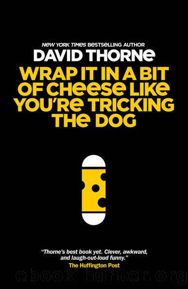 Wrap It In A Bit Of Cheese Like You're Tricking The Dog by Thorne David