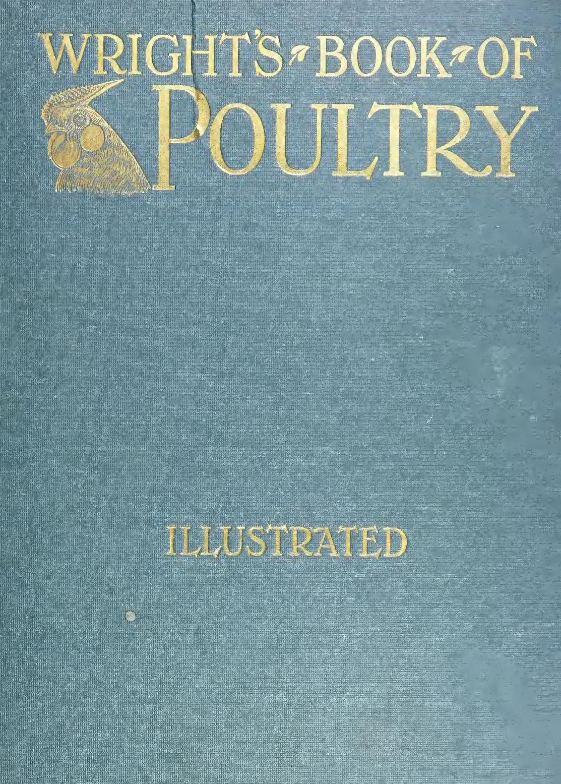 Wright's book of poultry by Wright Lewis 1838-1905
