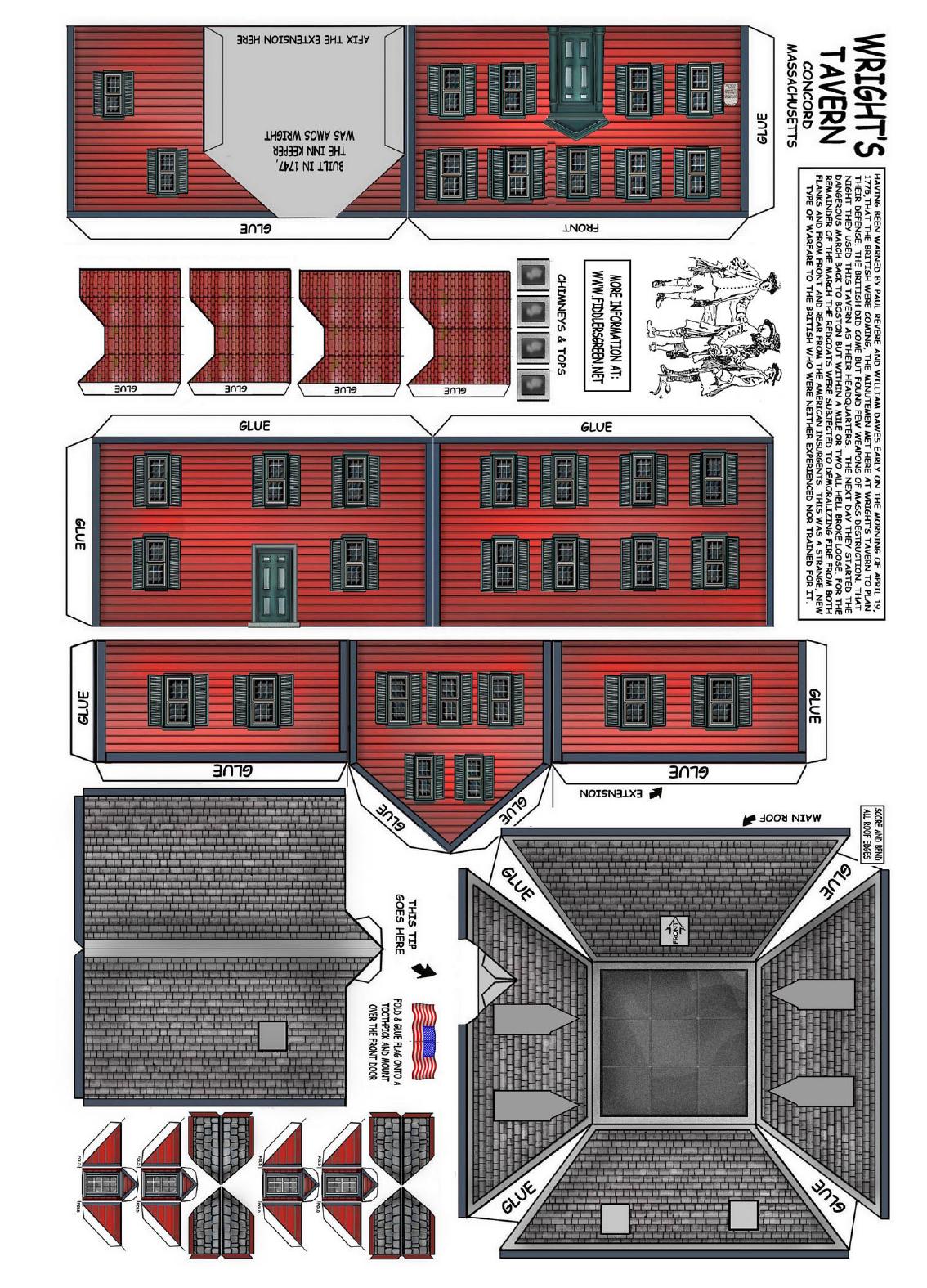 Wrights Tavern Small by Unknown