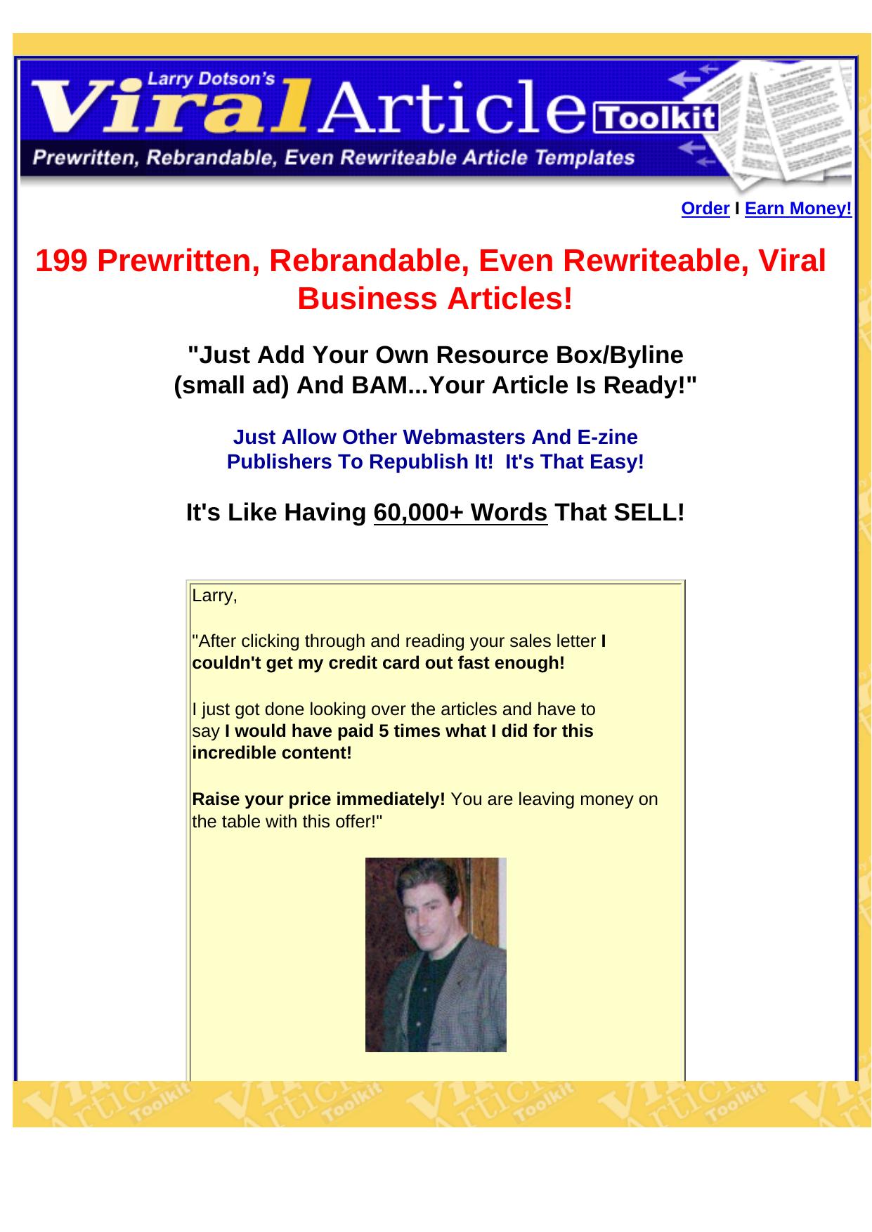 Write An Article In 3 1-2 Minutes! by Best of Kuszter's Collection