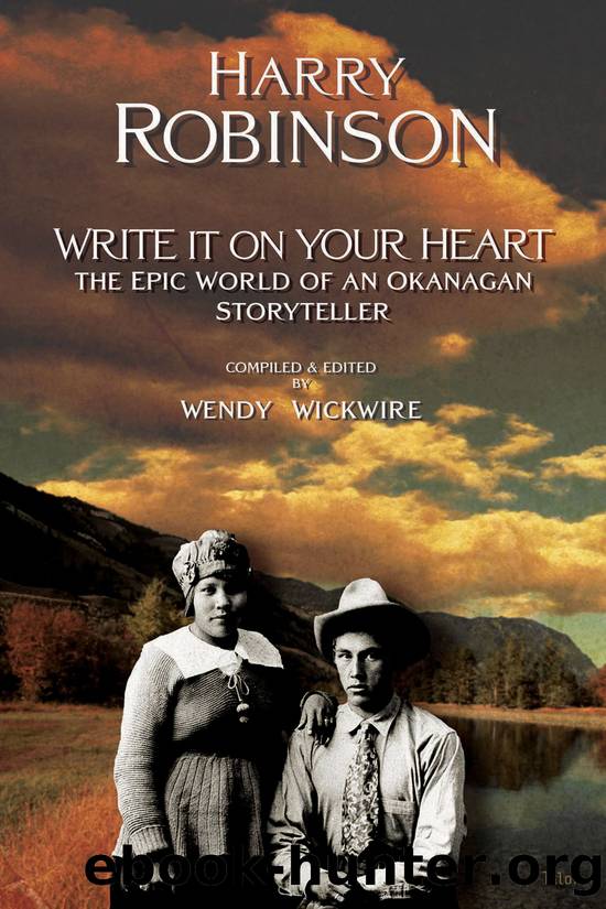 Write It on Your Heart by Harry Robinson
