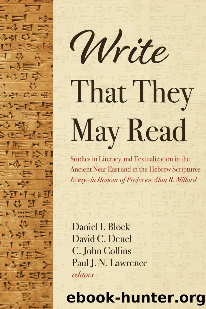 Write That They May Read by unknow