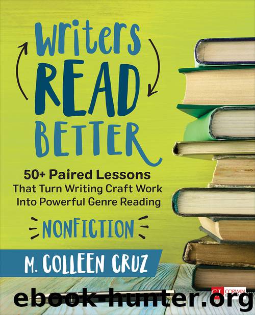 Writers Read Better by M. Colleen Cruz