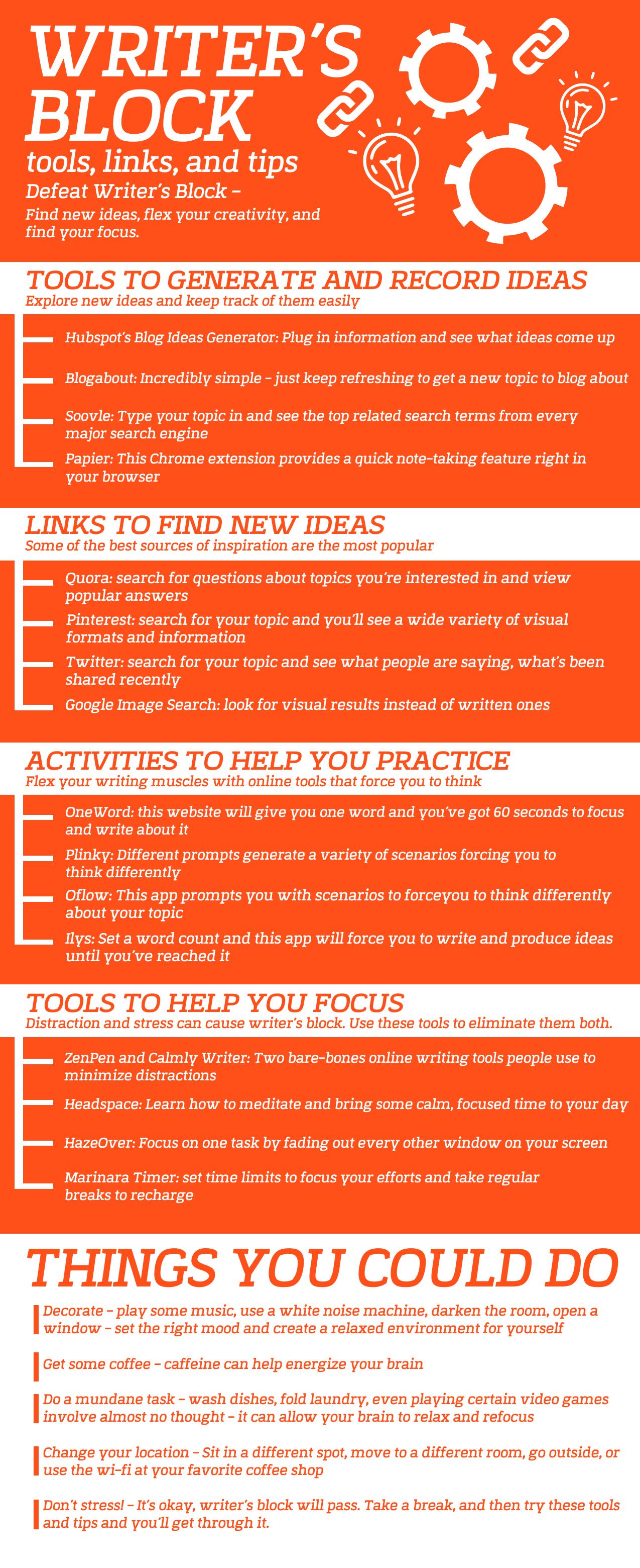 Writers block - tools links and tips by tools links & tips.pdf