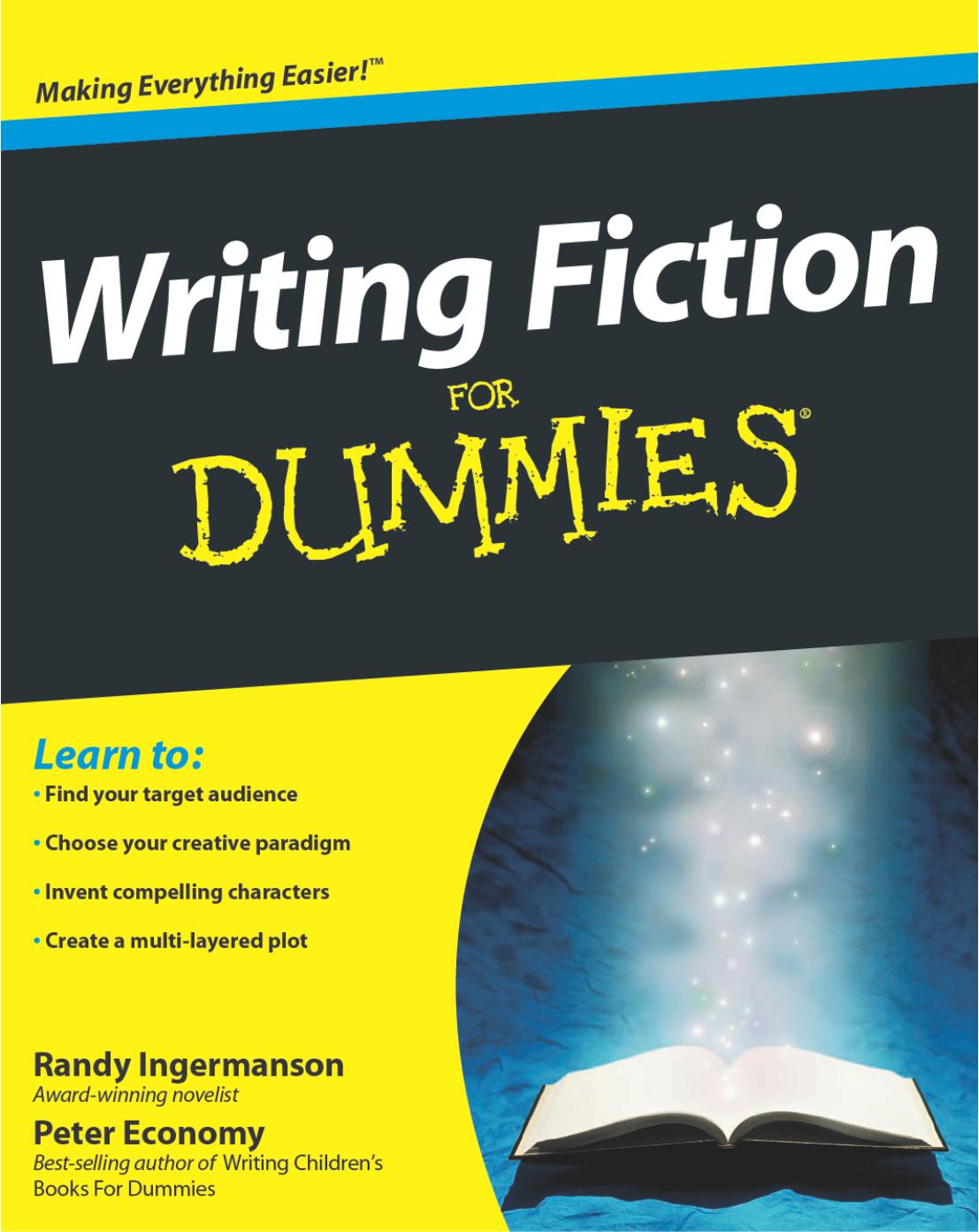 Writing Fiction for Dummies by Ingermanson Randy