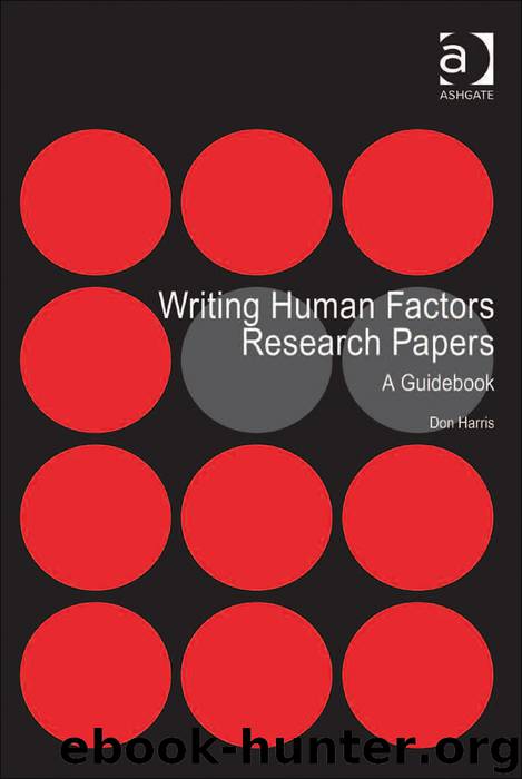 Writing Human Factors Research Papers by Don Harris