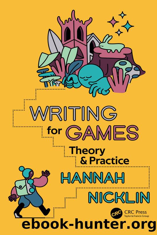 Writing for Games by Nicklin Hannah;