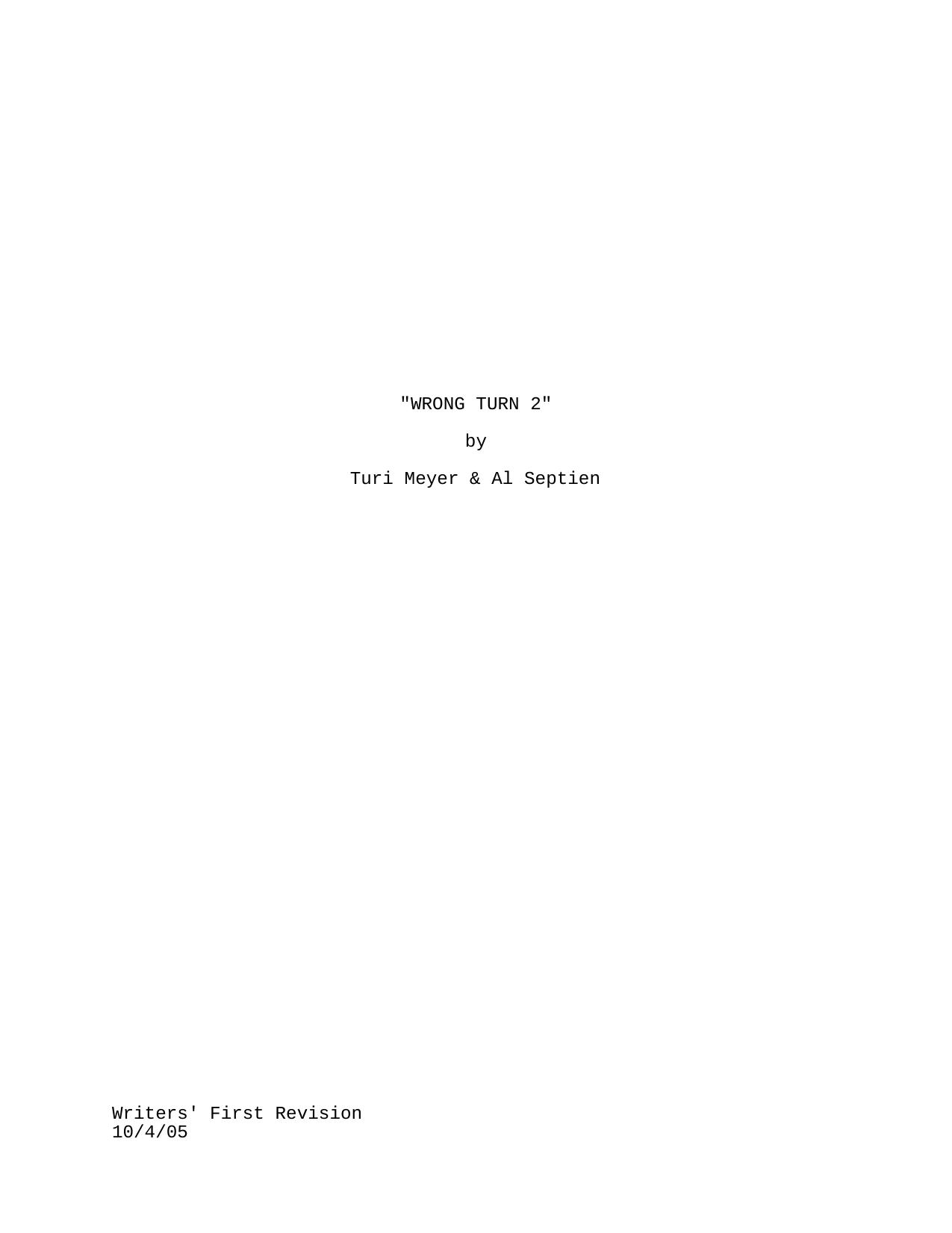 Wrong Turn 2.pdf by User: Windows NT/95/98 User