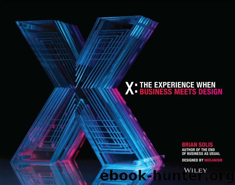 X: The Experience When Business Meets Design by Brian Solis