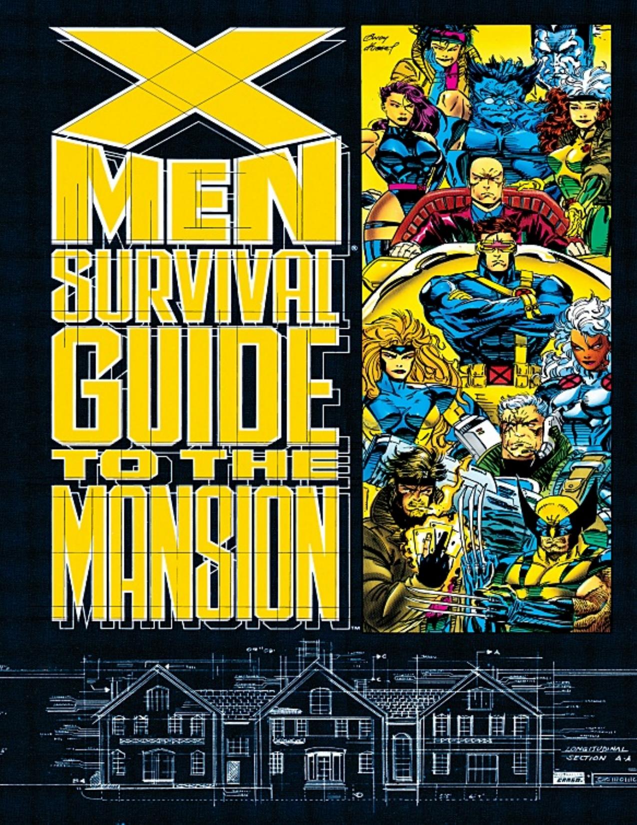 X-Men - Survival Guide To The Mansion 001 (1993) (Digital Comic) by Survival Guide To The Mansion 001 (1993) (Digital Comic)