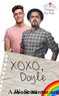 XOXO, Doyle: A MM Age Gap Daddy Romance (Princess Pen Pals Book 3) by A.W. Scott