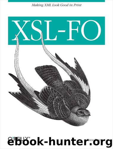 XSL-FO by Pawson Dave