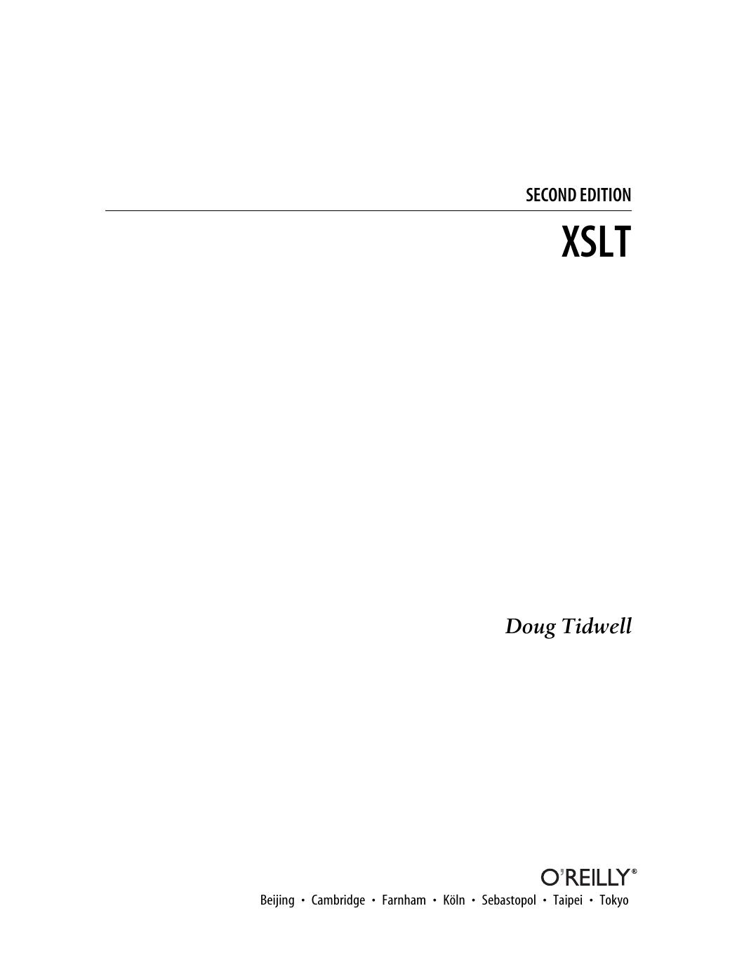 XSLT: mastering XML transformations by Unknow