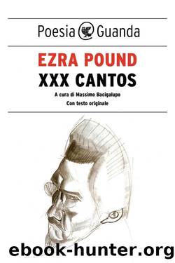 XXX Cantos (Italian Edition) by Ezra Pound