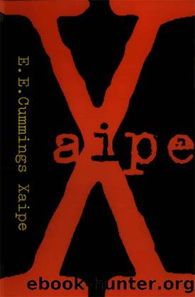 Xaipe by E E cummings