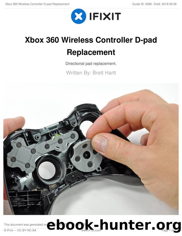 Xbox 360 Wireless Controller D-pad Replacement by Unknown