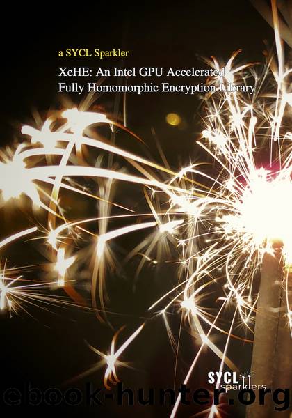 XeHE: An Intel GPU Accelerated Fully Homomorphic Encryption Library by Alexander Lyashevsky Alexey Titov Yiqin Qiu and Yujia Zhai
